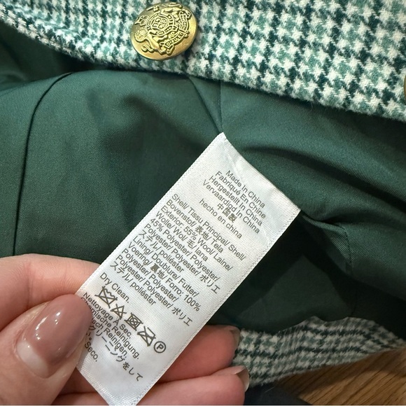 NWT J. Crew Herringbone wool-blend schoolboy blazer - Picture 9 of 11